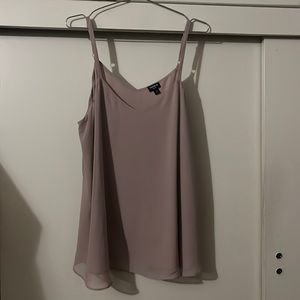 Torrid tan blouse size 1